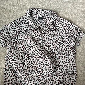 Kate Spade Leopard Print Pajama Set